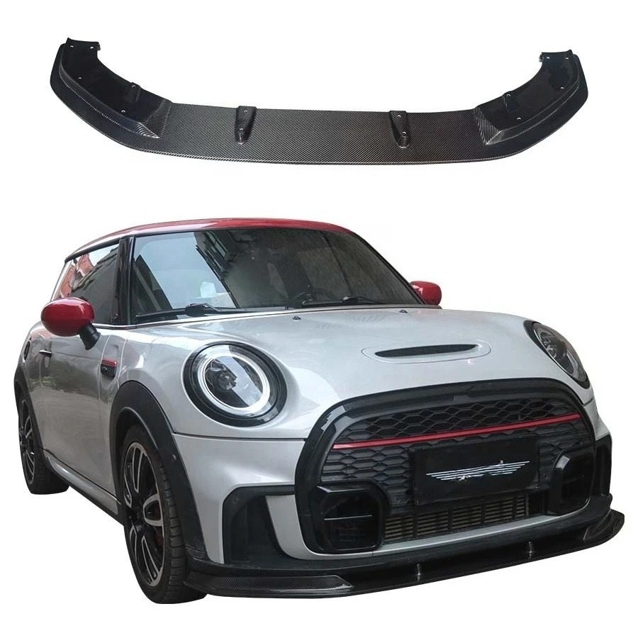 MINI JCW F56 LCI 2 COOPER S Body Kits New Carbon Fiber Front Lip Splitter and Bumper 2020-2023 Car Accessories